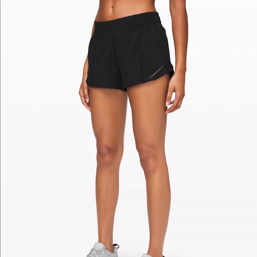 Lululemon Hotty Hot Shorts 2.5” Black
